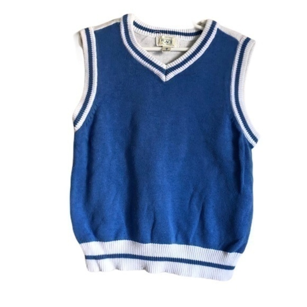 Blue Vest Sweater Children Place - Picture 2 of 4